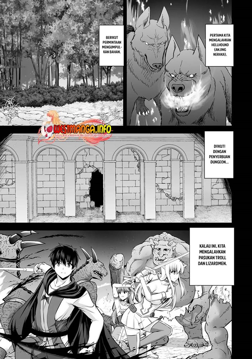 Kami no Techigai de Shindara Zumi de Isekai ni Hourikomare Mashita Chapter 12 Bahasa Indonesia